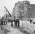 Bau der Berliner Mauer